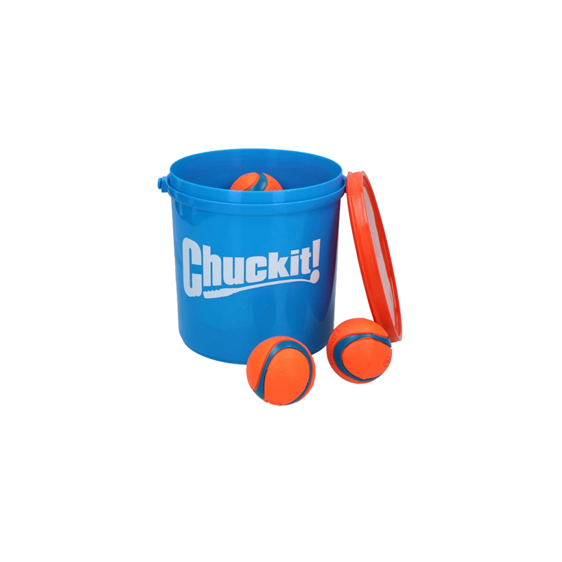 Chuckit! Bucket mit Ultra Balls - Medium - 8 Stücks