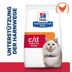 Hill's Prescription Diet c/d Urinary Stress Katzenfutter - Huhn - 8 kg