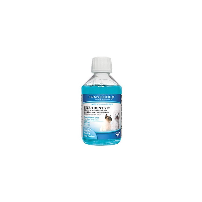 Francodex Fresh Dent 2 in 1 Maulwasser - 250 ml