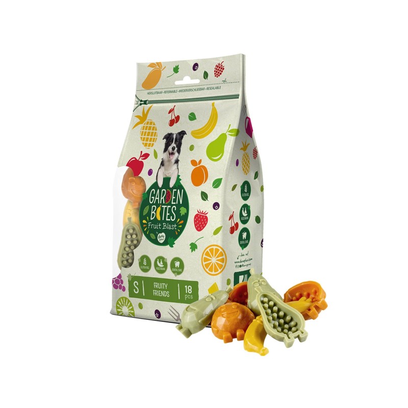 Duvo+ Garden Bites Fruity Friends - 7 cm - 18 Stück