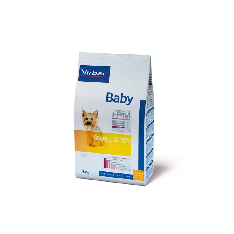 Veterinary HPM Baby Small & Toy Dog Hundefutter - 3 kg