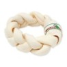 Farm Food Rawhide Dental Braided Donut - S