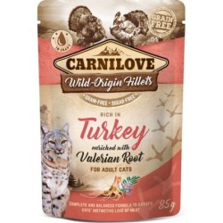 Carnilove Wild-Origin Fillets 'Rich in Turkey' - Adult Cats - 85 g