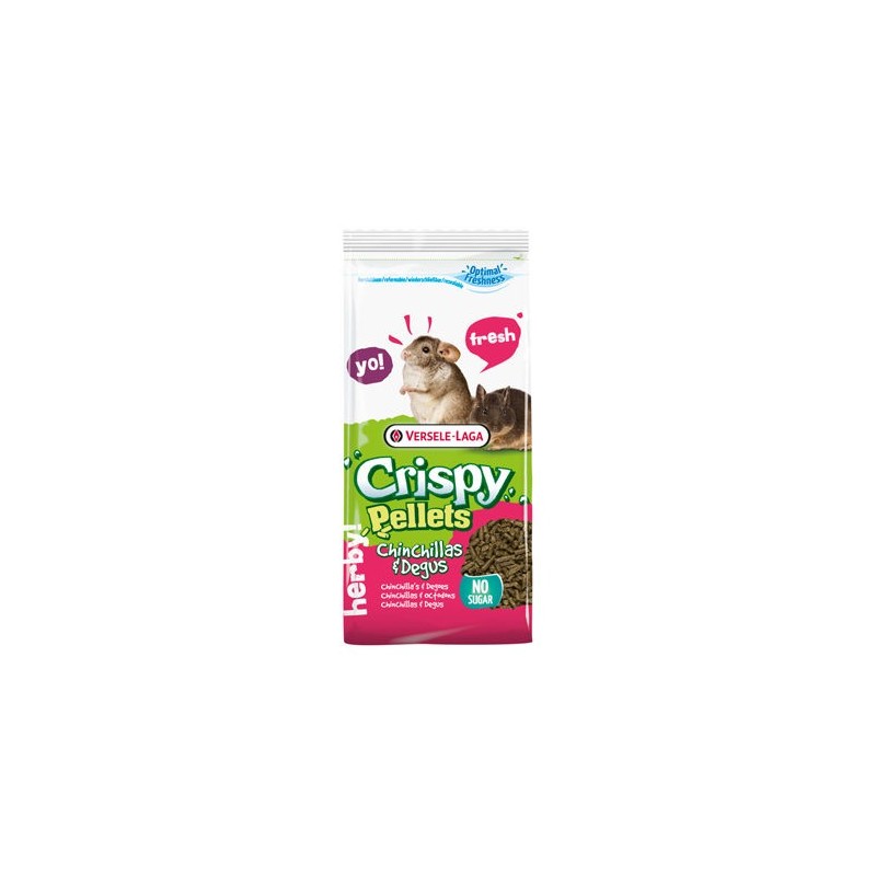 Versele-Laga Crispy Pellets - Chinchillas & Degus - 1 kg