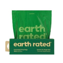 Earth Rated PoopBags auf Rolle - Geruchsneutral - 300 Stück