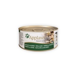 Applaws Katzenfutter - Dosen - Tuna Fillet & Seaweed - 24 x 70 g