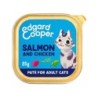 Edgard & Cooper Erwachsene Katze - MSC - Lachs und Freilandhuhn - 16 x 85 g