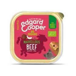 Edgard & Cooper Adult - Bio Rind - 17 x 100 g Schälchen