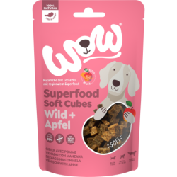 WOW SUPERFOOD Soft Cubes Wild + Apfel - 150 g