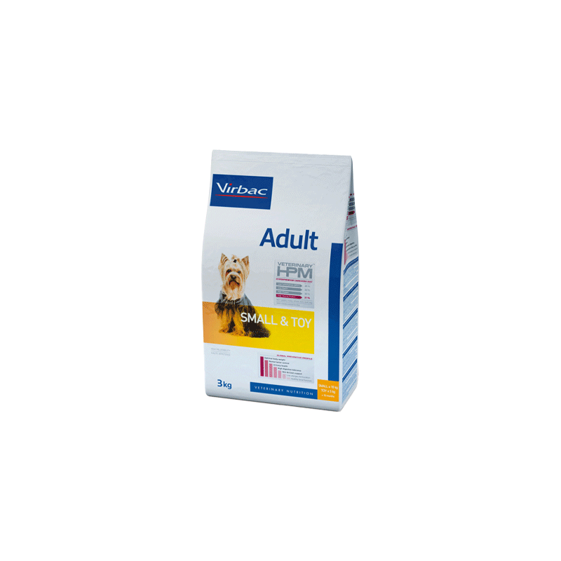 Veterinary HPM Adult Small & Toy Dog Hundefutter - 3 kg