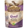 Carnilove Wild-Origin Fillets 'Rich in Quail' - Adult Cats - 85 g