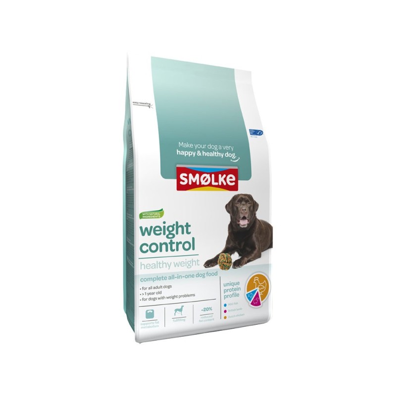 Smølke Adult Weight Control Hundefutter - 12 kg