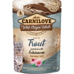 Carnilove Wild-Origin Fillets 'Rich in Trout' - Adult Cats - 85 g