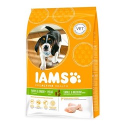 IAMS Puppy & Junior Small & Medium Hundefutter - 12 kg