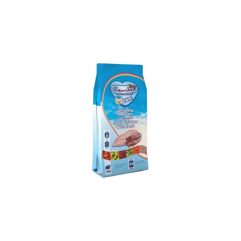 Renske Super Premium Mini Hundefutter - Huhn & Lamm - 2 kg