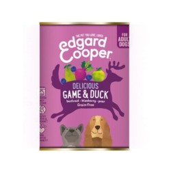 Edgard & Cooper Adult Hundefutter - Dosen - Wild & Ente - 6 x 400 g