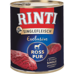 Rinti Singlefleisch Dose 800g - Ross Pur