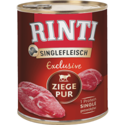 Rinti Singlefleisch Dose 800g - Ziege Pur