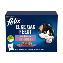 FELIX Tägliches Festmahl - Mix Box - 12 x 85 g