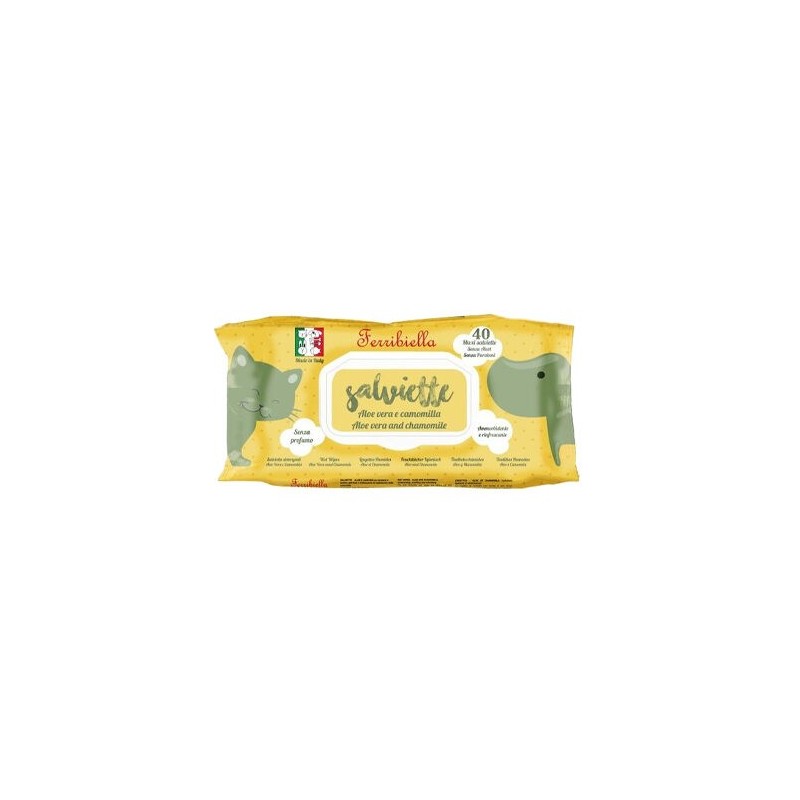 Ferribiella Wet Wipes - Aloe Vera & Chamomile