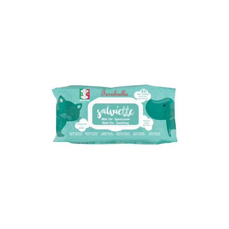 Ferribiella Wet Wipes Multi Use - 40 Tücher