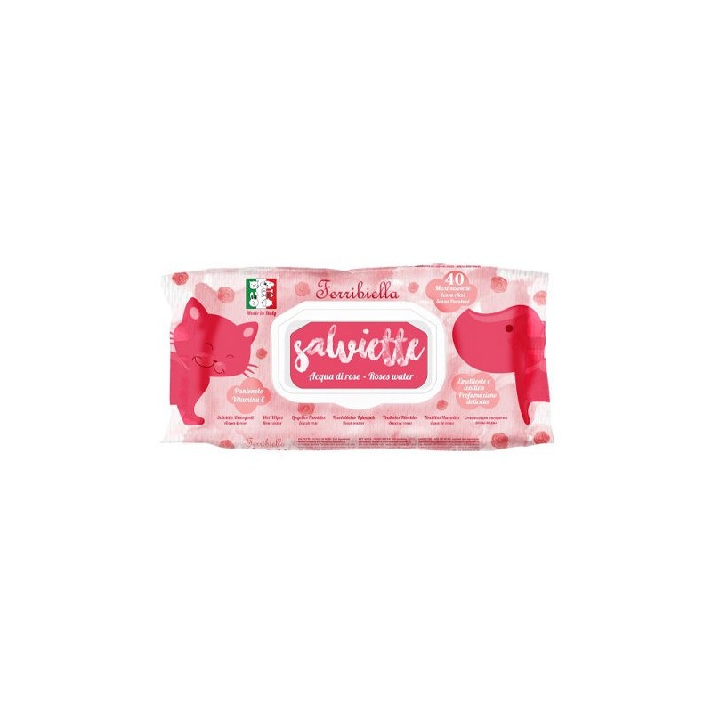 Ferribiella Wet Wipes - Rose Water