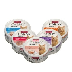 Animonda Carny Ocean Katzenfutter - Dosen - Weißer Thunfisch & Red Snapper - 12 x 80 g