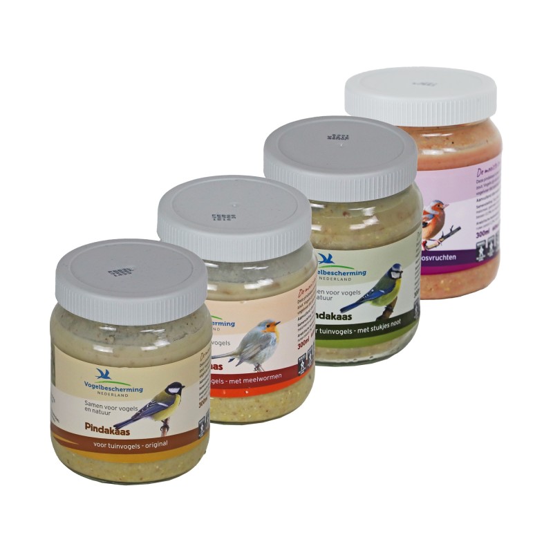 Vogelbescherming Vogel-Erdnussbutter - Original - 300 ml