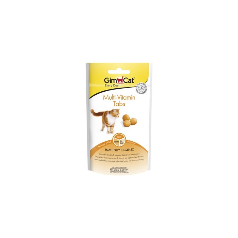 GimCat Multi-Vitamin Tabs - 40 g