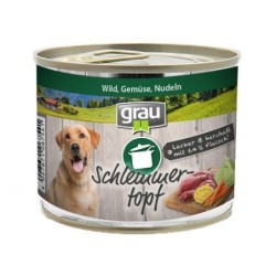 Grau Schlemmertopf - Wild, Gemüse & Nudeln - 6 x 200 g