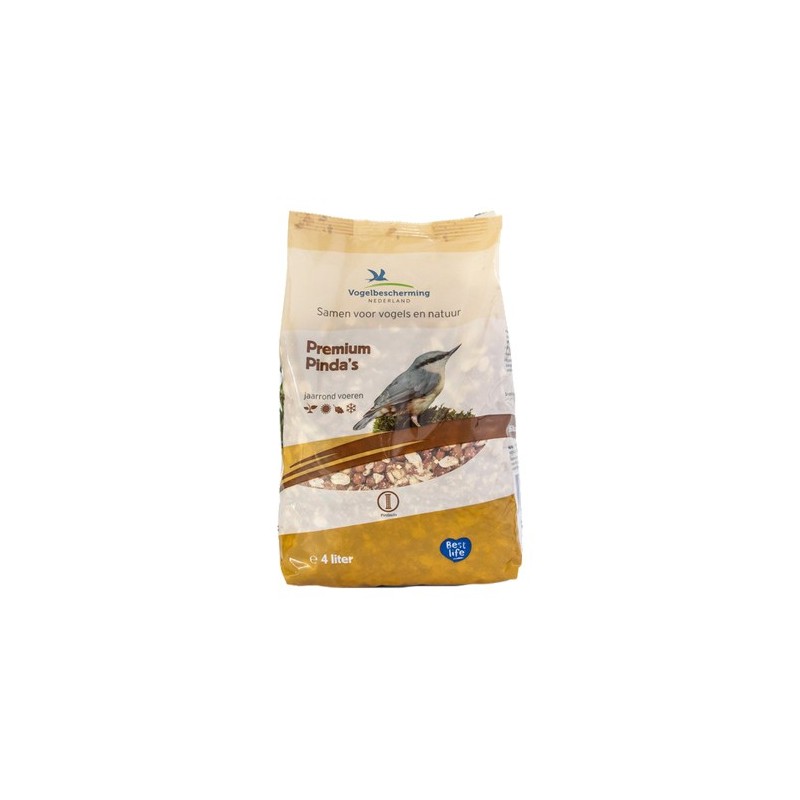 Vogelbescherming Premium Pinda's - 4 Liter