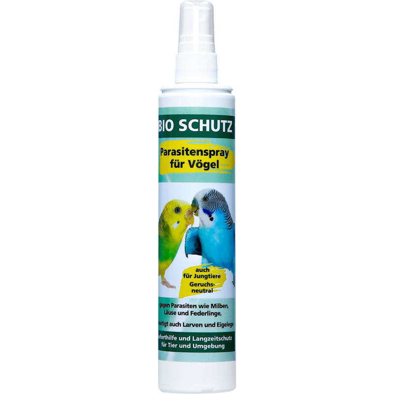 Bio Schutz Parasitenspray für Vögel - 150 ml