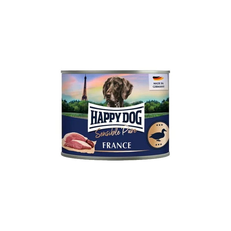 Happy Dog Sensible Pure France - Ente  - 6 x 400 g