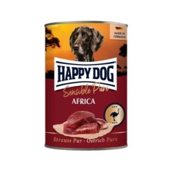 Happy Dog Sensible Pure Africa - Strauß - 6 x 400 g