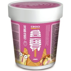 Croci Hundeeis Doggycool Becher - Erdbeere