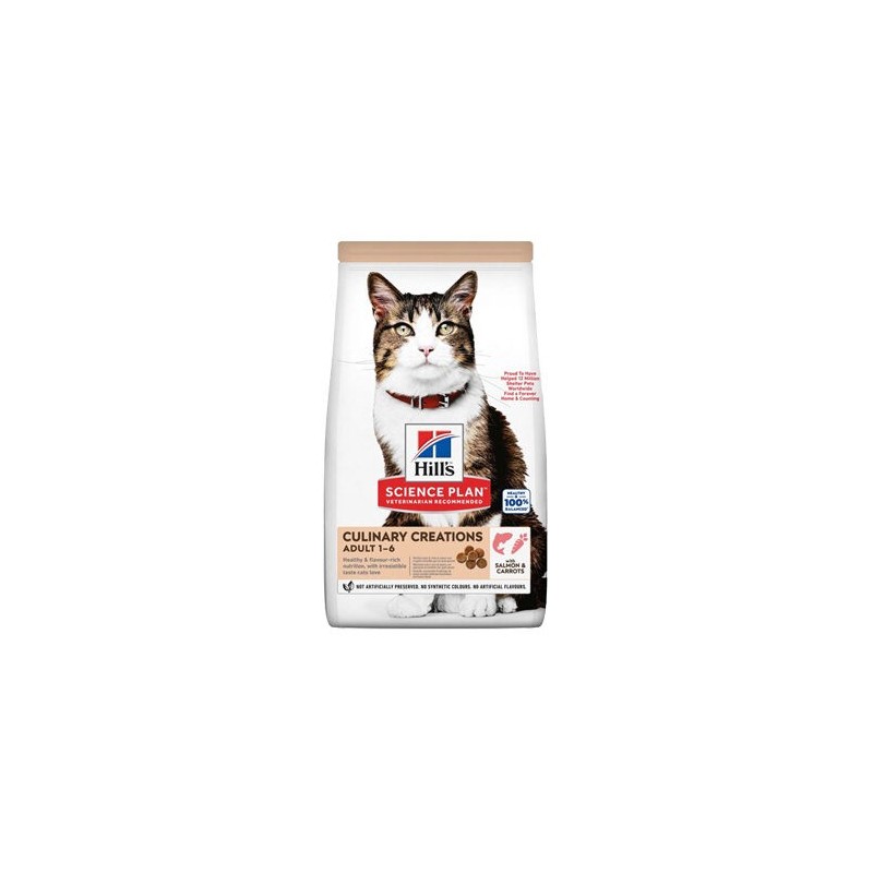 Hill's Science Plan - Feline Culinary Creations - Lachs & Karotte - 1,5 kg