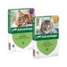 Advantage 40 Katze  4 kg - 4 Pipetten