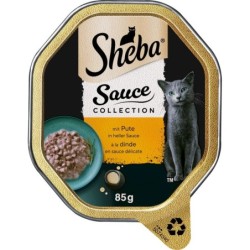 Sheba Schale Sauce Collection mit Pute in heller Sauce - 85 g