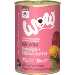 WOW ADULT mit Wild, Seealge + Süßkartoffel - 400 g