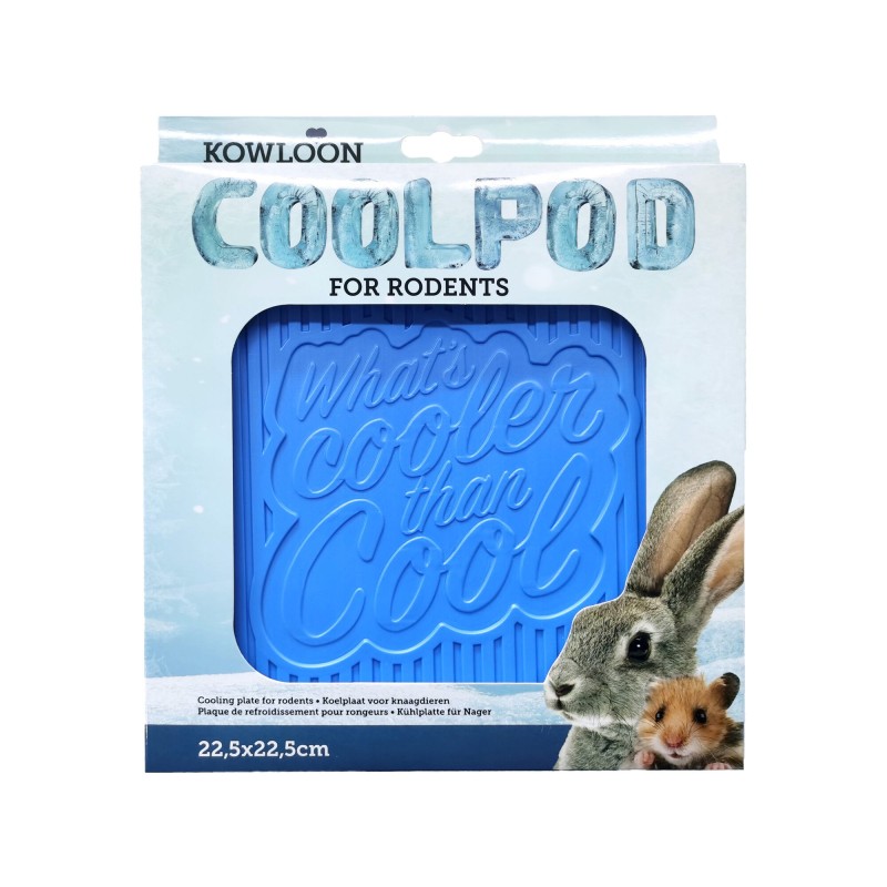 Kowloon Cool Pod Nagetiere – Blau – 22,5 x 22,5 cm