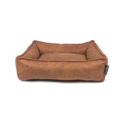 Lex & Max Alaska – Hundebett – 80 x 65 cm – Cognac