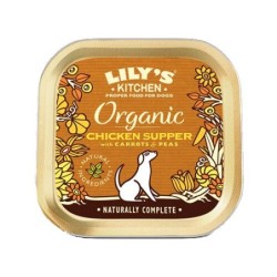 Lily's Kitchen Organic Hundefutter - Wanne - Rindfleisch - 11 x 150 g