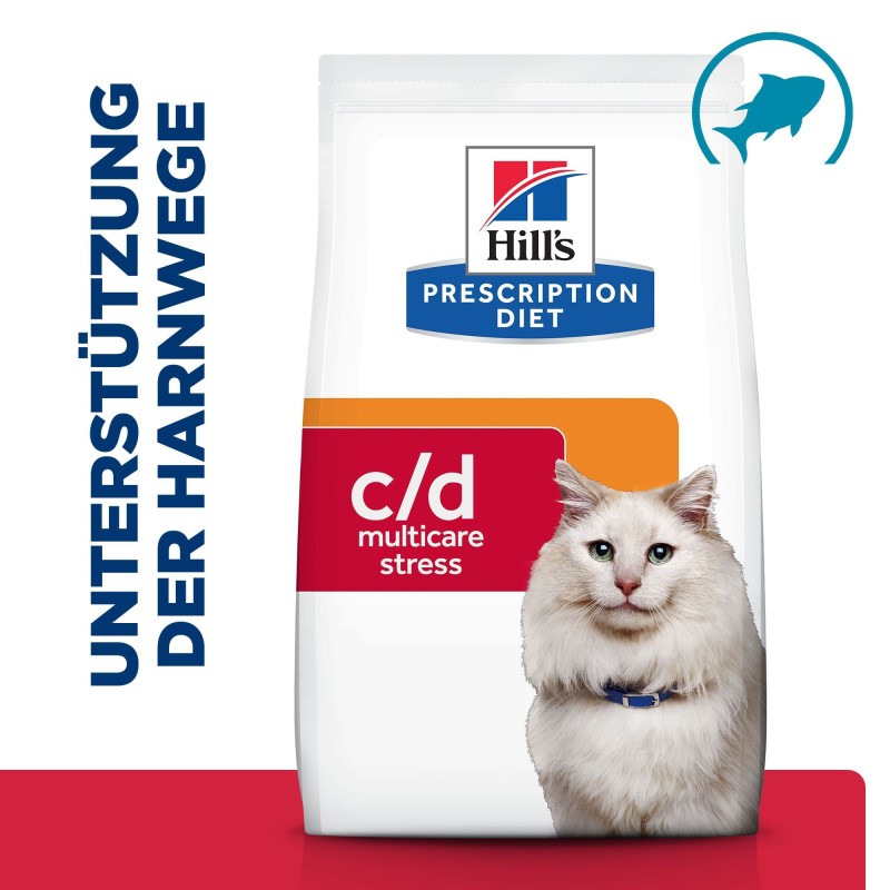 Hill's PD c/d Urinary Care - Stress - Feline - Meeresfisch - 1,5 kg