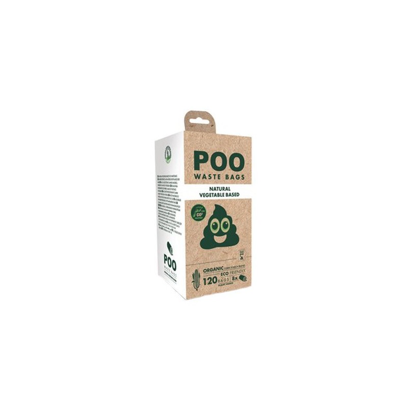 M-Pets Poo Bio-Kotbeutel - Geruchlos - 120 Stück