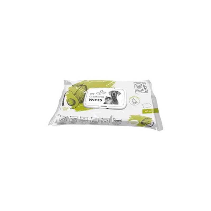 M-Pets Wipes Avocado - 40 Stück