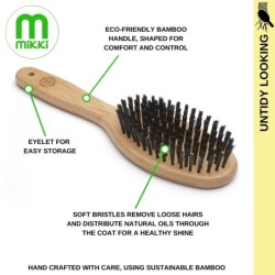 Mikki Bamboo Bristle Brush...