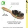 Mikki Bamboo Bristle Brush - Klein