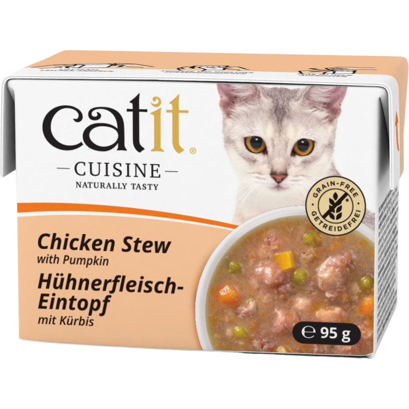 Catit Cuisine Eintopf Huhn mit Kürbis - 95 g