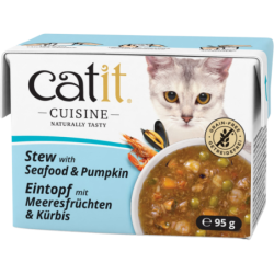 Catit Cuisine Eintopf Meersfrüchte und Kürbis - 95 g