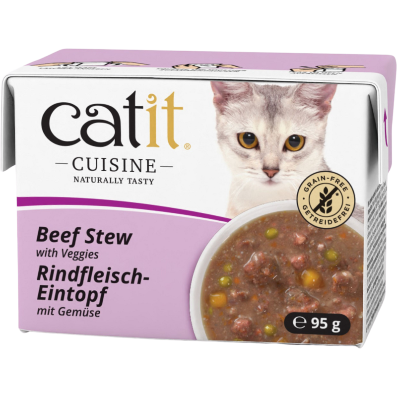 Catit Cuisine Eintopf Rind mit Gemüse - 95 g